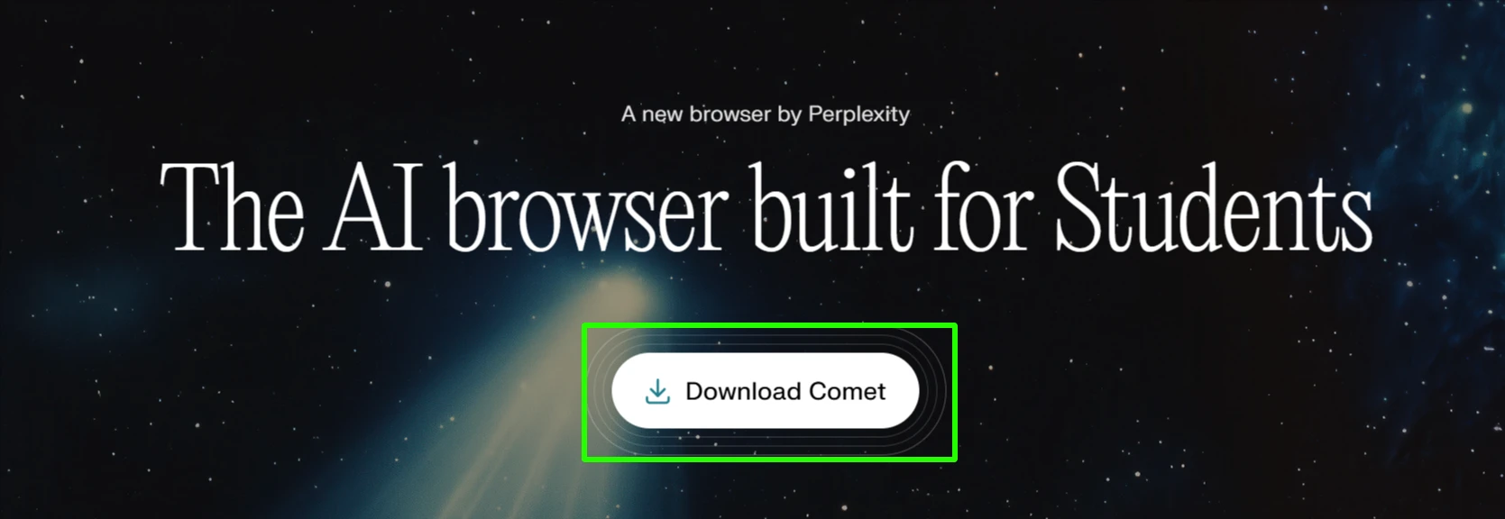 Get Perplexity Pro AI with Comet Browser