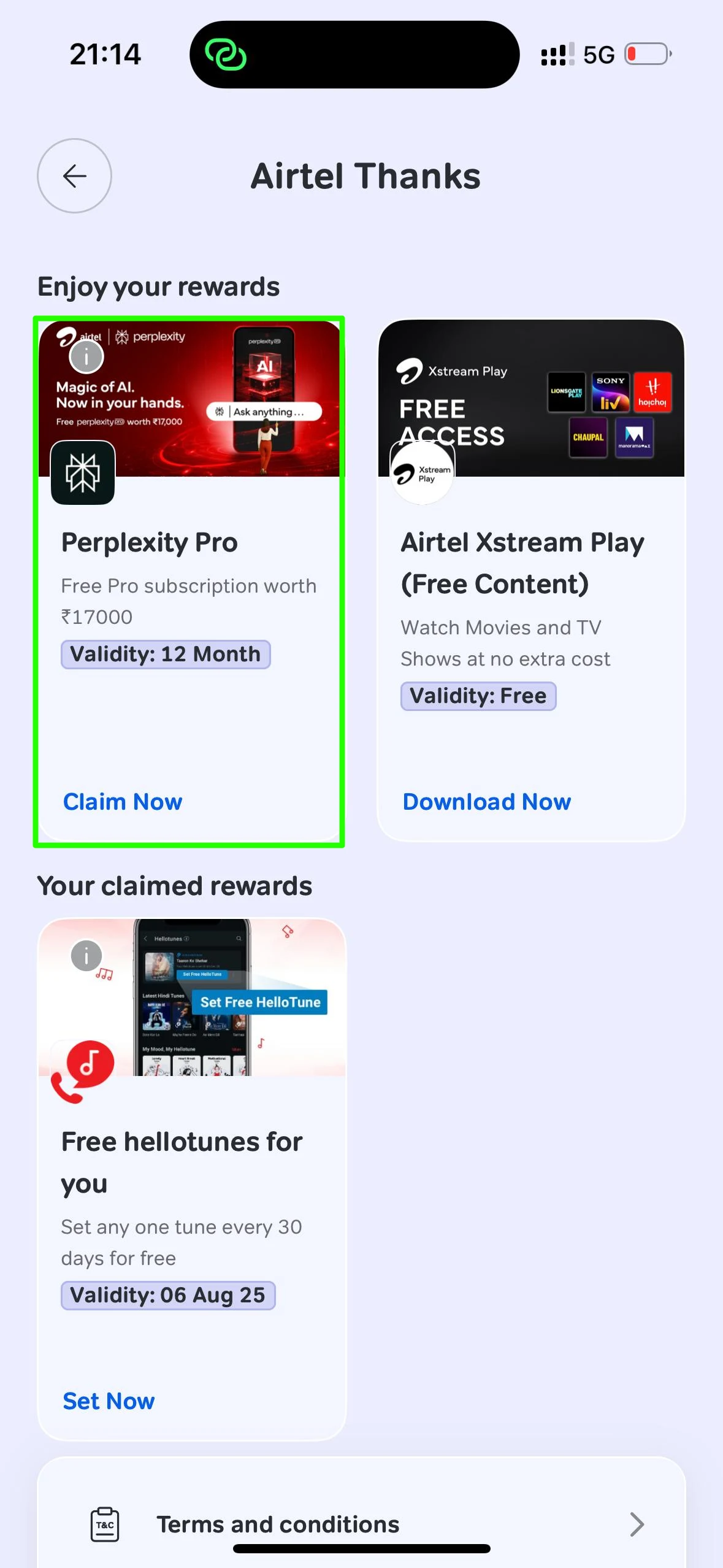 Step 5 Perplexity Pro Free Access