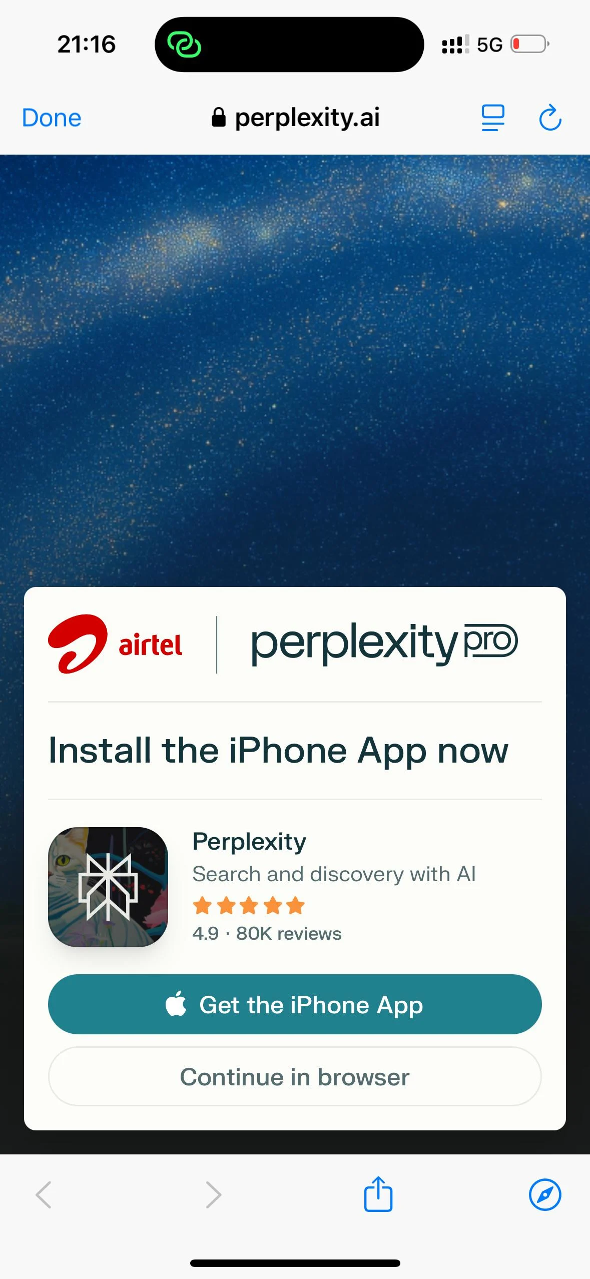 Step 6 Claim Perplexity Pro Free Access