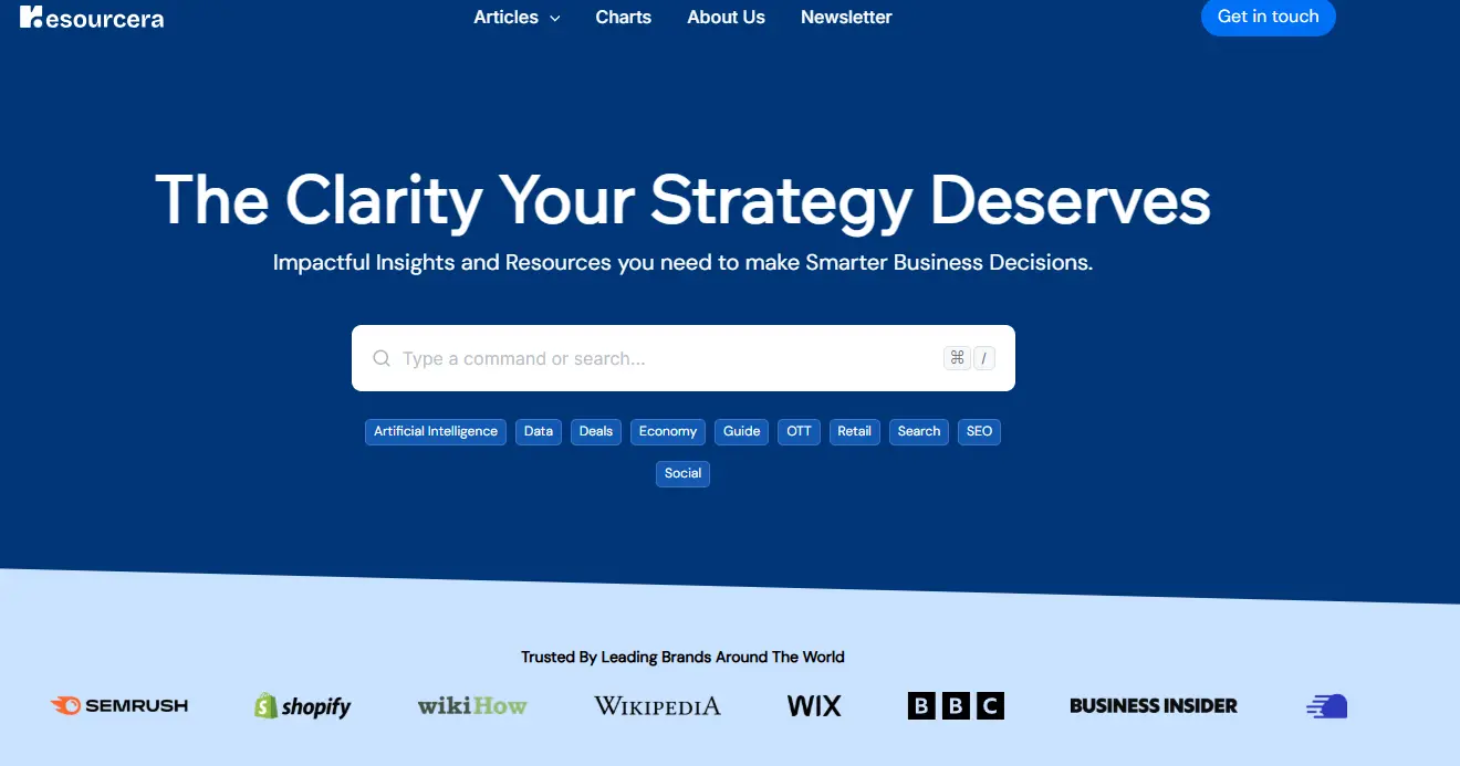 Resourcera the Best Market Research Company Overview image of Resourcera the Best Market Research Company