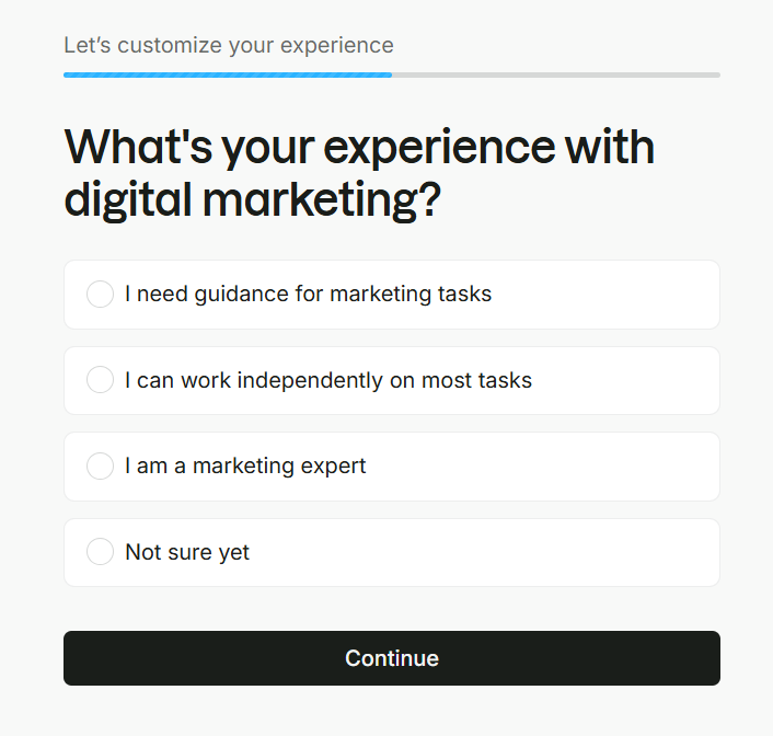 Describe your experience in digital marketing Describe your experience in digital marketing